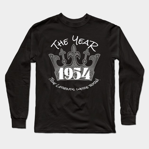 Legends 1954! Long Sleeve T-Shirt by JFE Designs